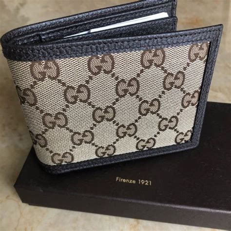 male wallet gucci|real Gucci men's wallet.